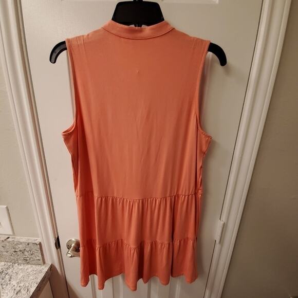 NEW DIRECTIONS super soft peplum tank top plus size XXL XL - Picture 2 of 5